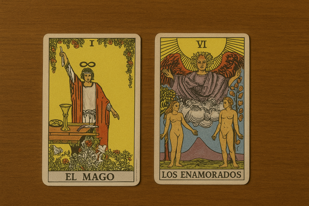 Los Enamorados y sus Combinaciones en el Tarot Guía Completa