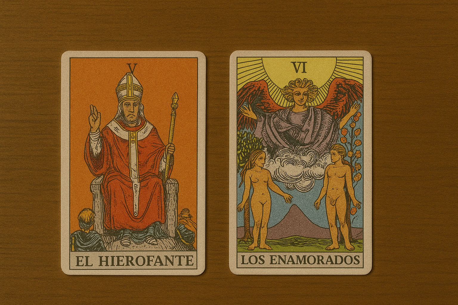Los Enamorados y sus Combinaciones en el Tarot Guía Completa