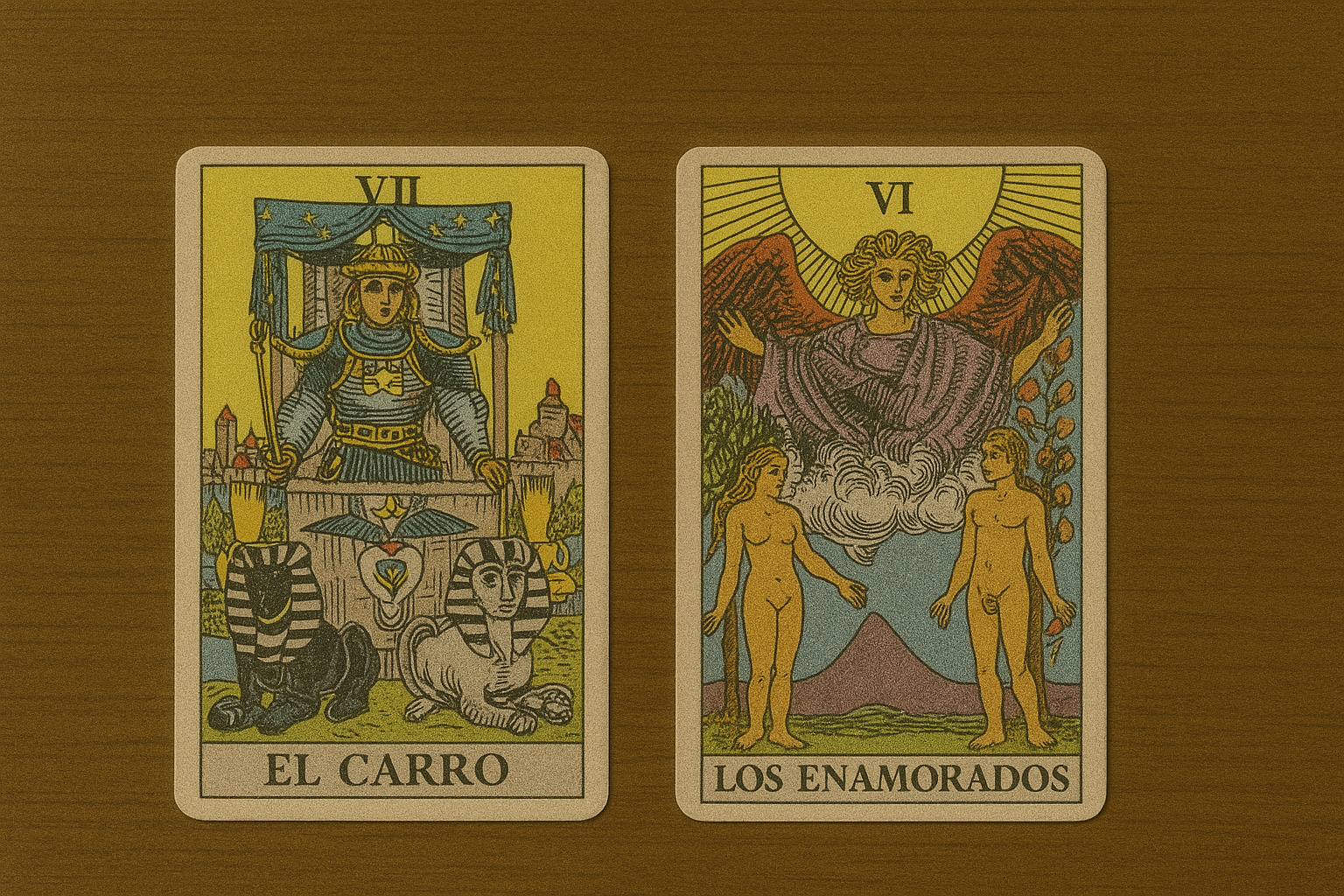 Los Enamorados y sus Combinaciones en el Tarot Guía Completa