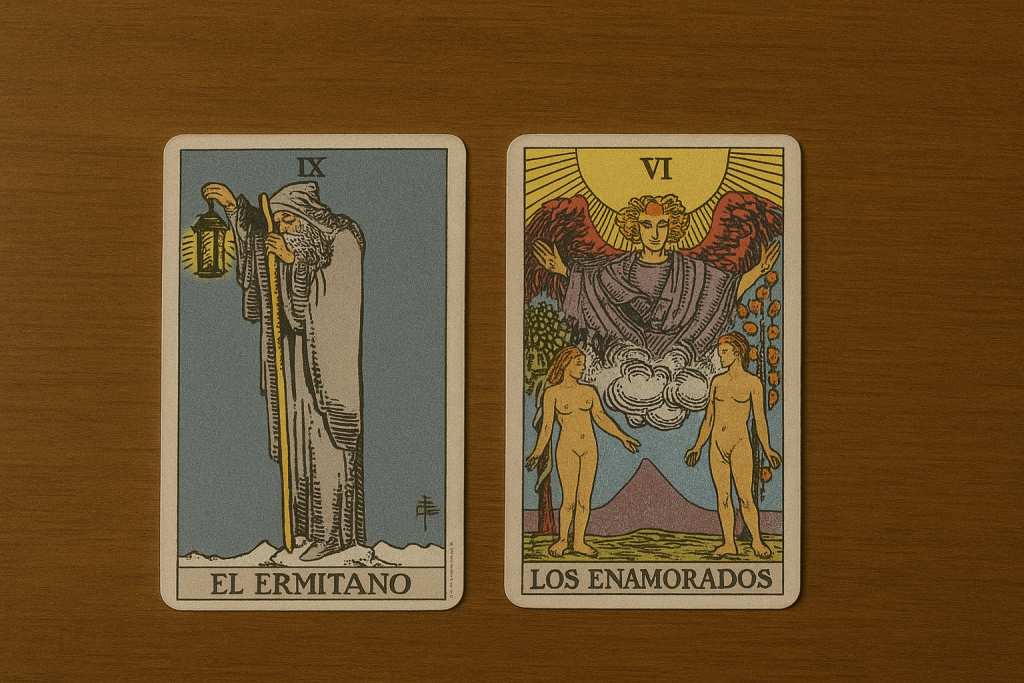Los Enamorados y sus Combinaciones en el Tarot Guía Completa