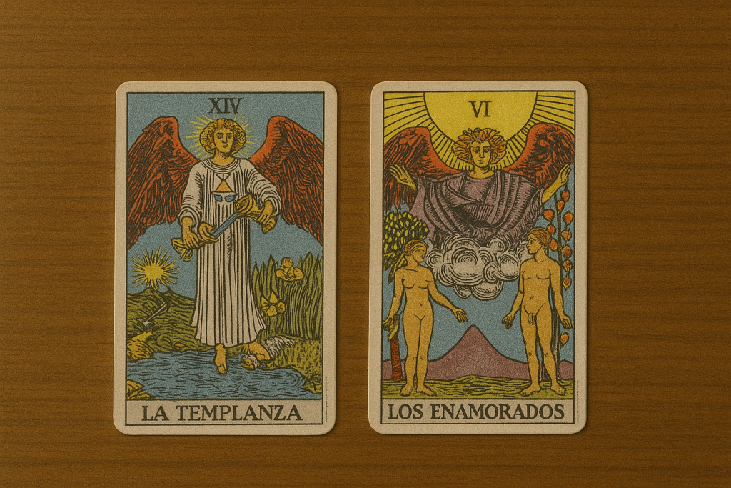 Los Enamorados y sus Combinaciones en el Tarot Guía Completa