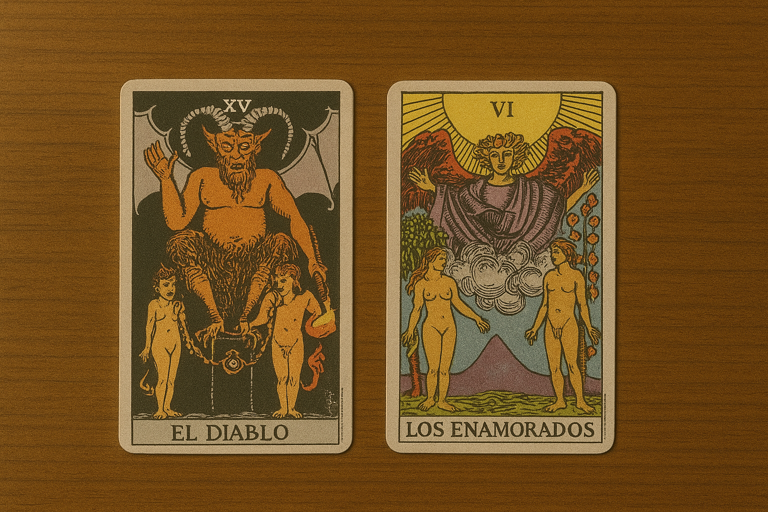 Los Enamorados y sus Combinaciones en el Tarot Guía Completa